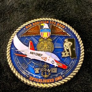 Naval Air Station Meridian Mississippi Chief Petty Officer Coin